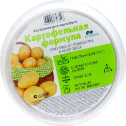 Удобрение для картофеля Картофельная формула 80 таблеток органоминеральное Биотехнологии ФР-04201