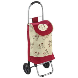 Тележка багажная с сумкой WR3031 Прогулка, до 20кг Рыжий кот 093587
