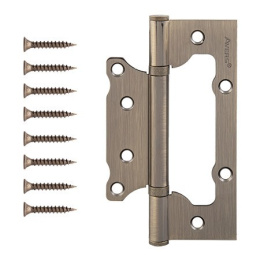 Петля накладная Avers 125х75х2,5-B2-AB бронза (бабочка) Avers 29373