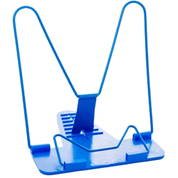 Подставка для книг Attomex, металл/пластик, синяя 8063012