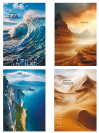 Блокнот А6  40 листов Дивная природа, гребень Б40-2053