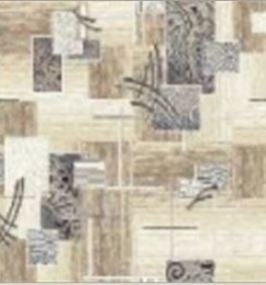 Коврик напольный на войлочной основе с низким ворсом Принт 100х250см p2171/a2p