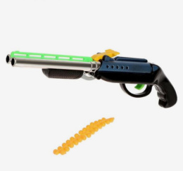 Ружье пневматическое с силиконовыми пулями Двустволка, в ассортименте, в пакете 1643976