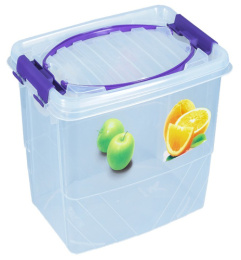 Контейнер для шашлыка пластиковый 11л с ручками Пикник Ар-Пласт 160153