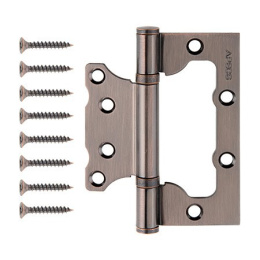 Петля накладная Apecs 100х75-B2-Steel-AC медь (бабочка) Apecs 20088