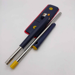 Швабра для пола плоская с насадкой из микрофибры Радужный Дом РД11419