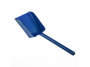 Совок для золы металлический с короткой металлической ручкой