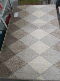 Коврик напольный на войлочной основе с низким ворсом Принт  80х120см p2461/a2p