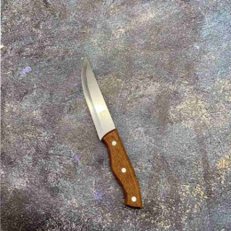 Нож стальной 130мм деревянная ручка, универсальный Радужный Дом РД78518