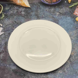 Блюдо фарфоровое круглое 300мм, белый Радужный Дом РД75456