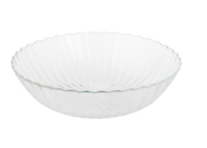 Тарелка стеклянная Магия глубокая 195мм ОСЗ 24с2398