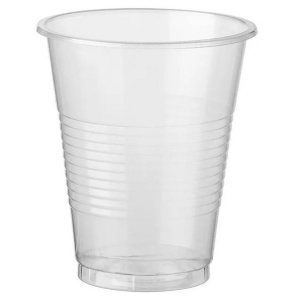 Стакан одноразовый пластиковый 200мл прозрачный 0000132816