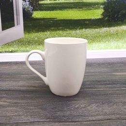 Кружка керамическая 380мл белая Радужный Дом РД85509