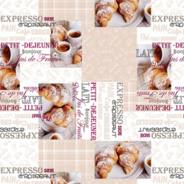 Клеенка столовая на нетканой основе 1,4х20м Dekorama 067A