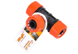 Тройник соединительный цанговый 3/4" Жук Цикл 4015-00