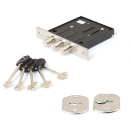 Замок врезной Меттэм ЗВ8-02 (802.0.0), б/о, 5 ключей Меттэм 10611