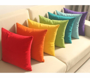 Подушка 40х40см поплин-синтишар ДомВелл 