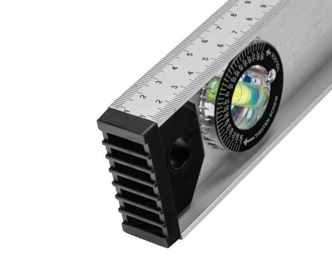 Уровень 2000мм алюминиевый с 3 глазками, Рельс Matrix 34041