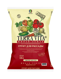 Грунт для рассады 10л Живая Земля Terra Vita