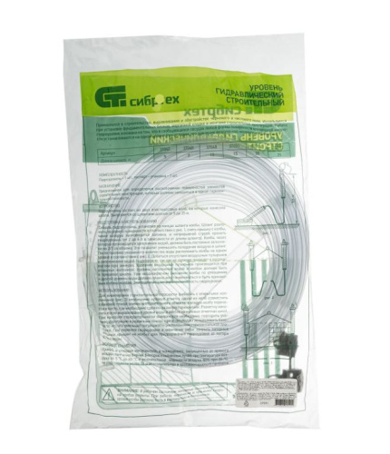 Гидроуровень 15м, d-8мм, со шкалой Сибртех 37051