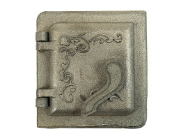 Печная дверка поддувальная чугунная 15х16см Бежецкий ЛМЗ ДП-1