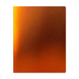 Тетрадь  48 листов бумвинил Metallic медь 15000