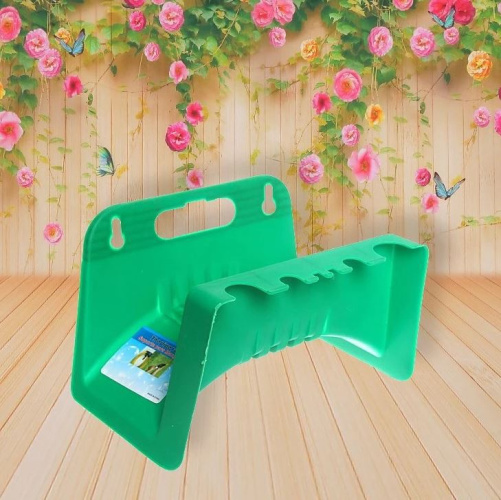 Кронштейн для шланга настенный пластиковый 23х15см ДоброСад 782-014