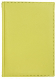 Ежедневник недатированный А5 160 листов Venice, прошивка, лимонно-зеленый С0360-254