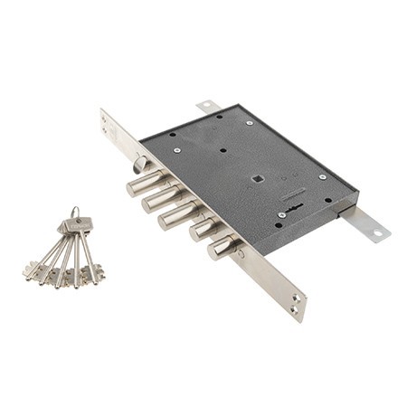 Замок врезной Конкурент-Т, без ручек, левый 819