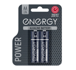 Батарейка Energy Power алкалиновая LR06 ( 2шт. на блистере) 107043