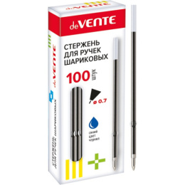 Стержень шариковый с ушками Devente 100мм, синий 5074300