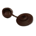 Колпачок кровельный с шайбой (коричневый) 079-20