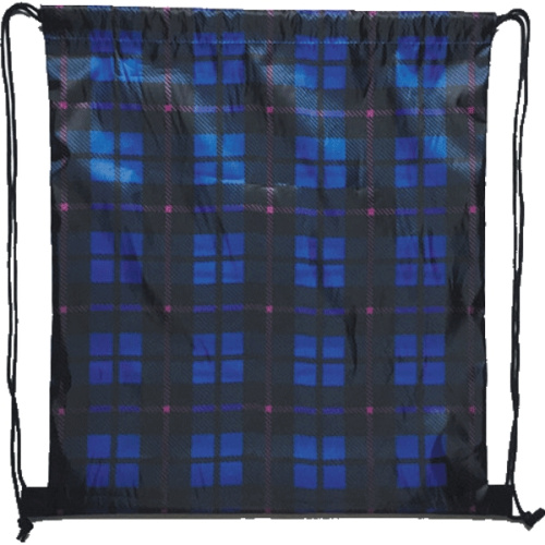 Сумка для обуви Attomex 35х40см Синяя клетка 7040865