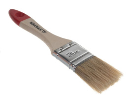 Кисть плоская Стандарт  38мм, 1,5", натуральная щетина, деревянная ручка Stayer 0101-038