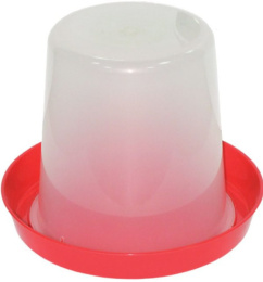 Поилка для домашней птицы пластиковая 10л большая Милих 05029