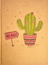 Книжка записная А4 144 листа, линейка KF510L-01