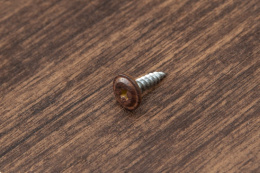 Саморез с прессшайбой острый Daxmer М 4,2/19 (Темный дуб) 284-4219-4