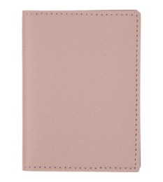 Визитница на  4 карты Devente Casual, искусственная кожа, на кнопке, светло-розовый 1020425