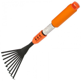 Грабельки веерные 9-зубые поролоновая ручка Park HG3550-L/270226