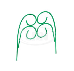 Забор металлический 0,50х0,43м (комплект из 5 секций) Садовод LDN