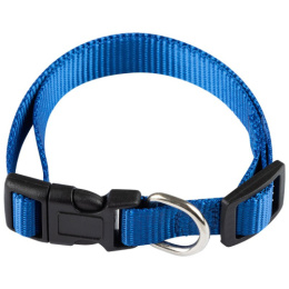 Ошейник для собак с застежкой, размер М, 33-40см, полиэстер Рыжий кот 104130