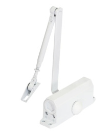 Доводчик дверной VETTORE C-100-W (белый) 20438