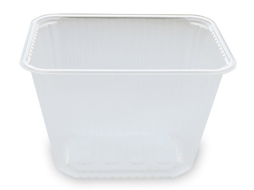 Контейнер одноразовый пластиковый с крышкой 186х132мм 2000мл Юпласт ЮУПМ3323
