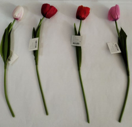Цветы декоративные  40см Тюльпан, в ассортименте W91004/628012
