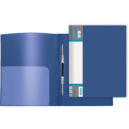 Папка с пружинным зажимом Devente Daily, 600мкм, синяя 3111707