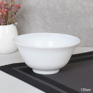 Солонка стеклокерамическая 90мм/120мл белый F40 (white)/745621