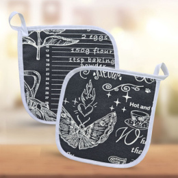 Прихватка кухонная рогожка Кафе 2322/3 ДомВелл 