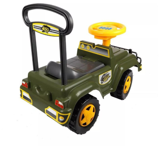 Каталка-Машинка Джип, музыкальный руль Совтехстром У868