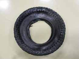 Комплект для колеса к тачке (покрышка + камера) 3,50х8