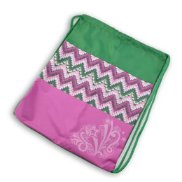 Сумка для обуви BG Модный зигзаг, текстиль МО1_пэ 4433